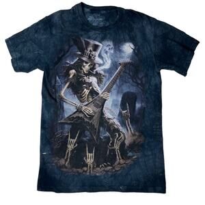 The Mountain Play Dead T-Shirt Guitar Skeleton